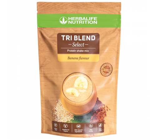 Tri Blend Select - Mistura para Batido de Proteína 600 g - Banana