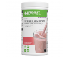 Batido Herbalife sabor Framboesa e Chocolate Branco 500g