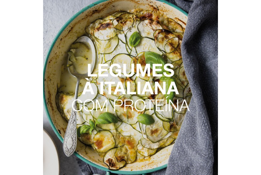 LEGUMES À ITALIANA COM PROTEÍNA