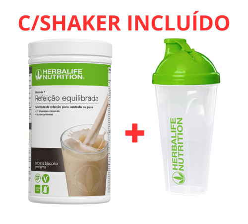 Pack Batido F1 c/Shaker Incluído 