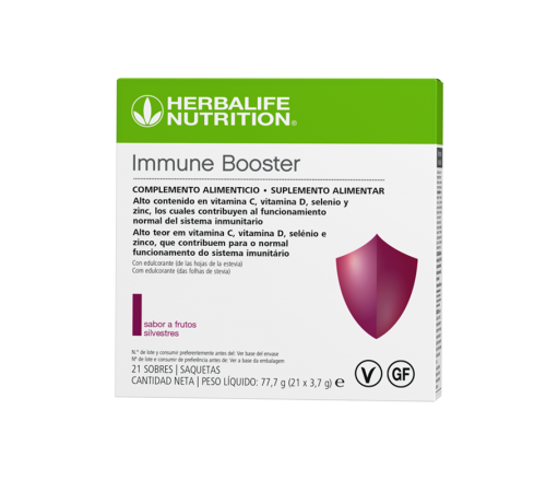 Immune Booster Frutos Silvestres 21 x 3,7g - FÓRMULA NOVA E MELHORADA