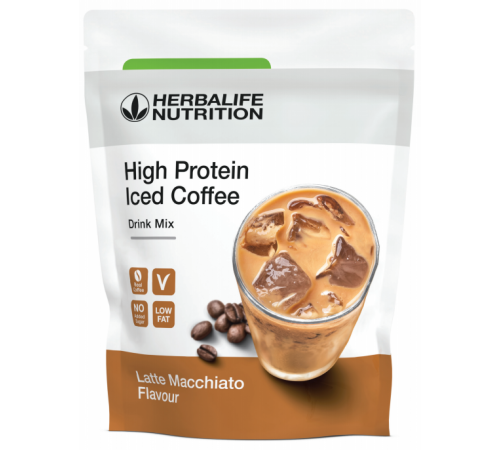  High Protein Iced Coffee Latte Macchiato 308 g