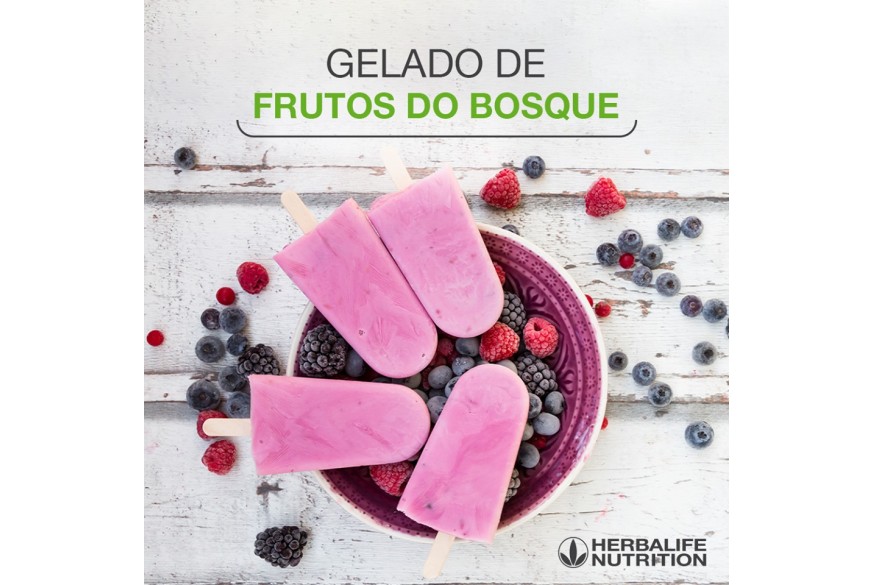 Gelado de Frutos do Bosque