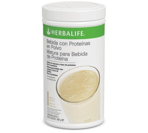 Herbalife  Mistura para Bebida de Proteína Baunilha 588 g