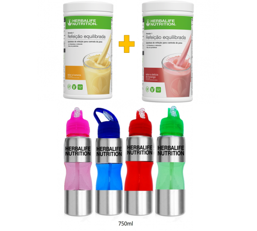 Oferta De Garrafa No Pack 2 Batidos Herbalife Nutrition